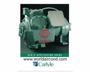 06ET 06E6 06E2 06EF 06DM 06DA 06CC CARRIER CARLYLE SEMI HERMETIC COMPRESSOR
